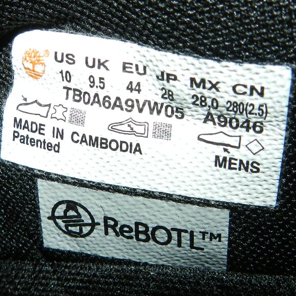 Timberland GreenStride Motion 6 Low Lace-Up Sneakers Black Men's 🆕⌚🏃🏻📦⚡🚚 - Picture 13 of 16